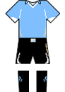 Uruguay Home Kit - World Cup 2010