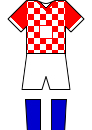 Croatia Home Kit - World Cup 2014