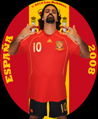 Spain 2008 Home Jersey with Home Shorts (Home Kit) by Adidas